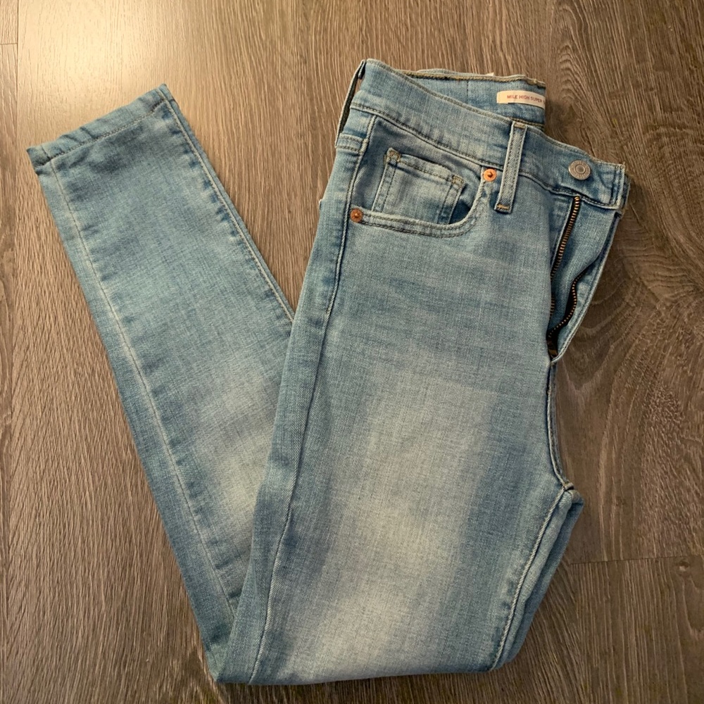 Levi’s mile high super skinny jeans